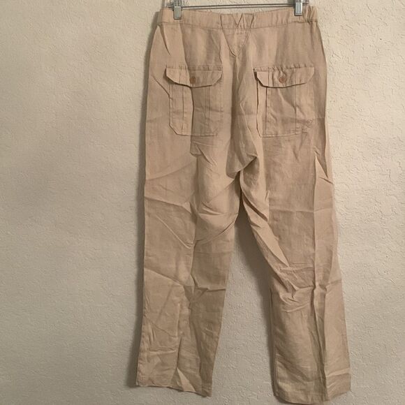 Boxio Linen Women’s Pants Size M - Picture 2 of 14